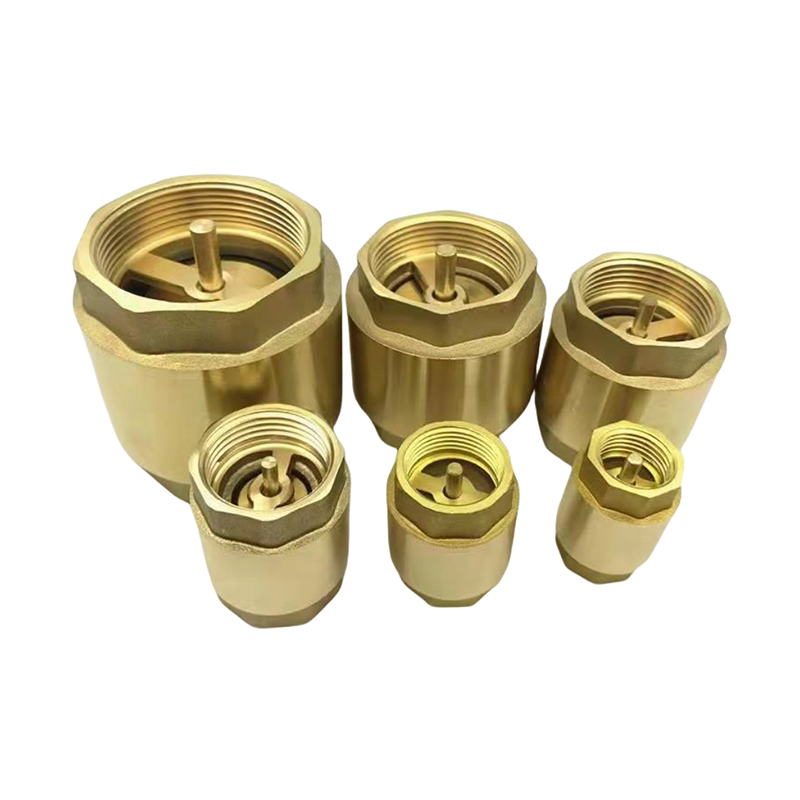 Brass Vertical Check Valve for Water, Oil & Gas Pump Suction Lines