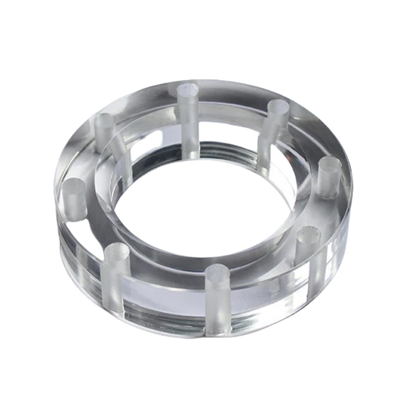 Acrylic Sight-Glass Flanges for Real-Time Fuel Flow Observation