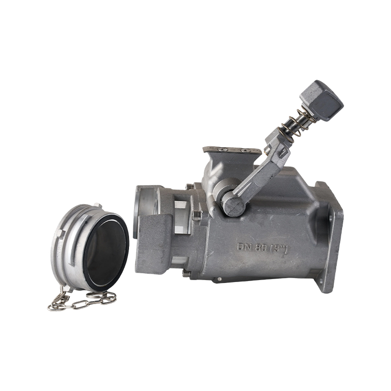 Aluminum French Standard Bottom Unloading Adaptors for Safe Fuel and Liquid Transfer