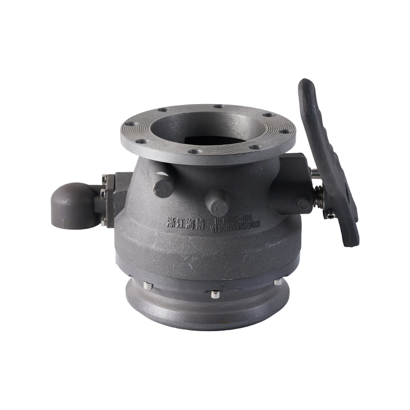 API Bottom Loading Adaptor with Sight Glass for Tank Truck Fuel Systems