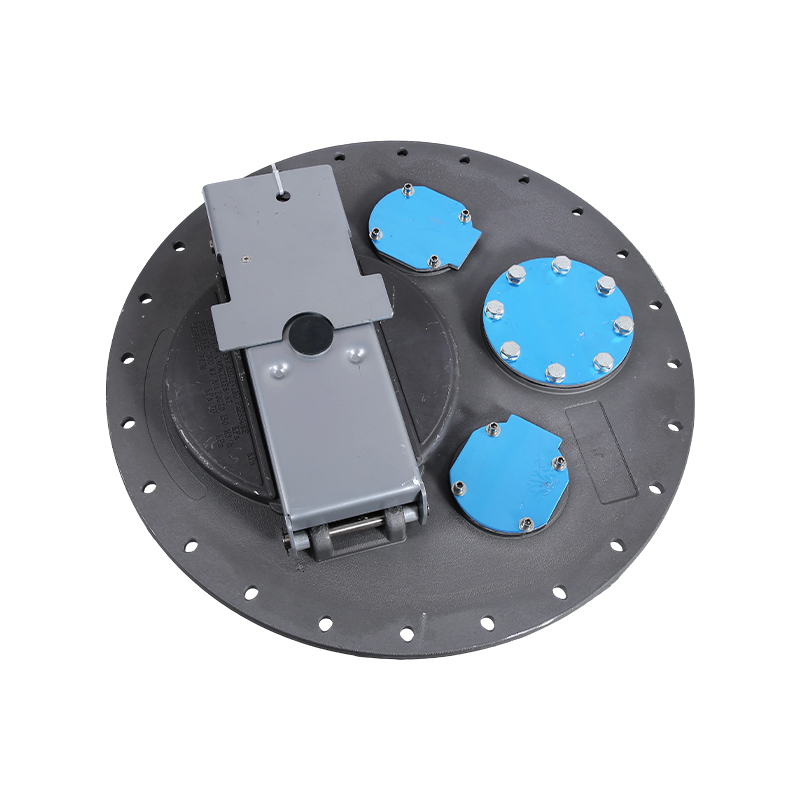Cast Aluminum Safety Manhole Cover Assembly for Petroleum Tank Trucks
