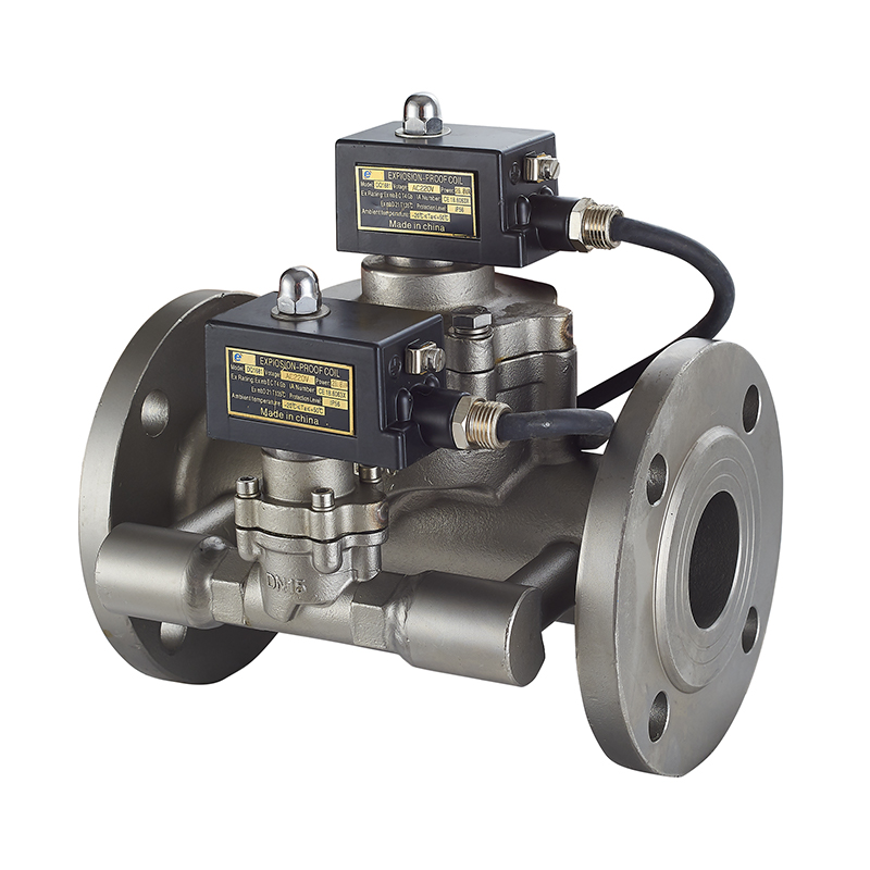 Stainless Steel High-Precision Dual-Flow Solenoid Valve for Automated Fuel & Chemical Systems