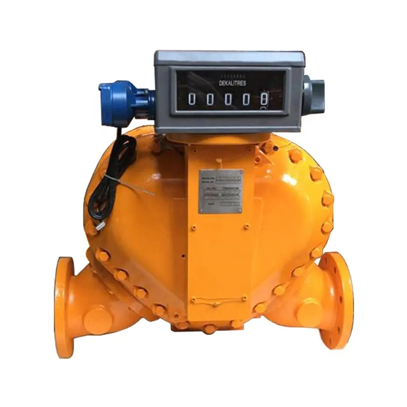 6 Inch Large Flow Positive Displacement Flow Meter System for Bulk Fuel and Oil Depot Applications