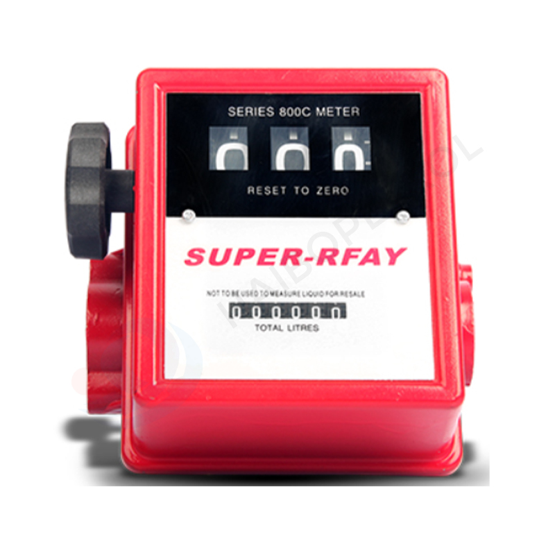 High-Accuracy Mechanical Aluminum Flow Meter for Industrial and Off-Grid Liquid Transfer