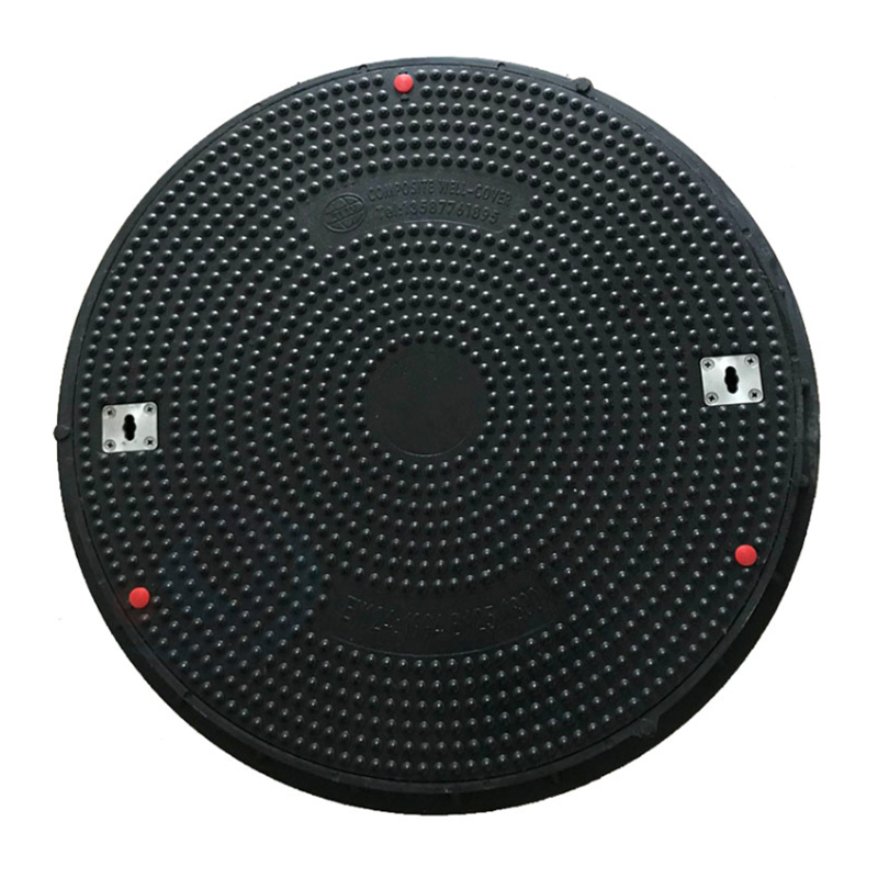 RF865-80 Series Heavy-Duty SMC Round Manhole Covers for Industrial and Fuel Station Applications