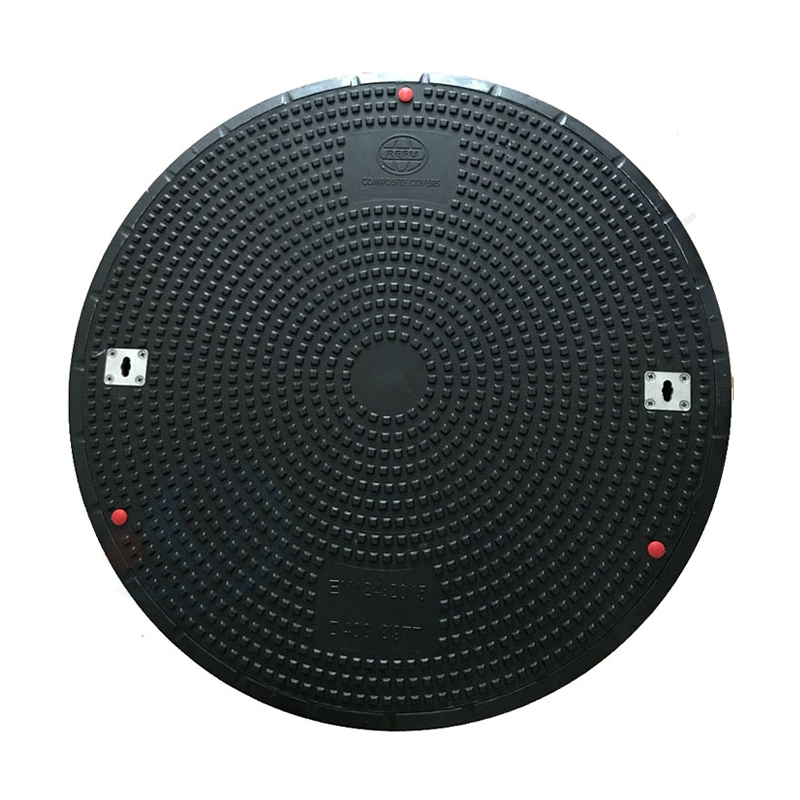 RF977-100 Series High-Performance SMC Round Manhole Covers for Fuel Stations and Industrial Sites