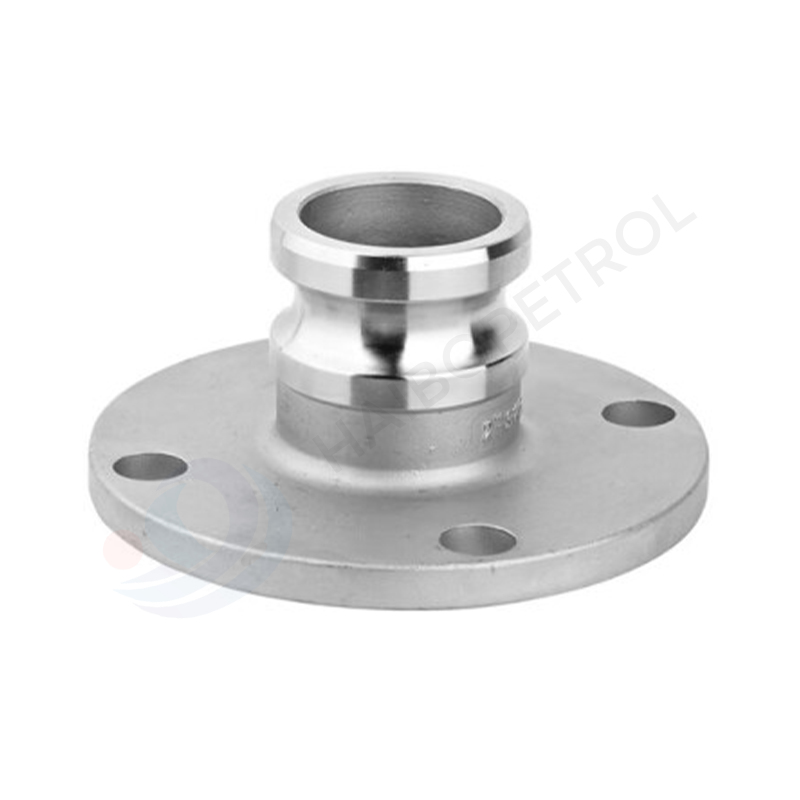 Aluminum Flange Male Adapter for Industrial Fluid Systems
